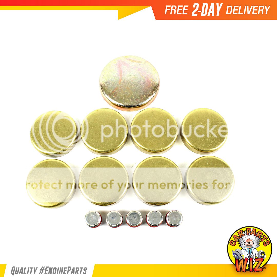 Freeze Plug Set Fits 9100 Chevrolet GMC C1500 C2500 7.4L V8 OHV 16v eBay